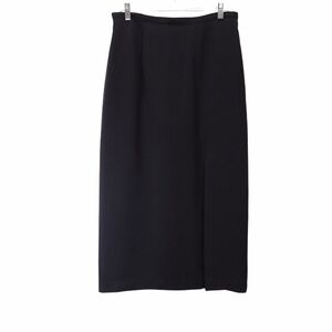 Delicia Vintage Semi-Formal Black Maxi Skirt
